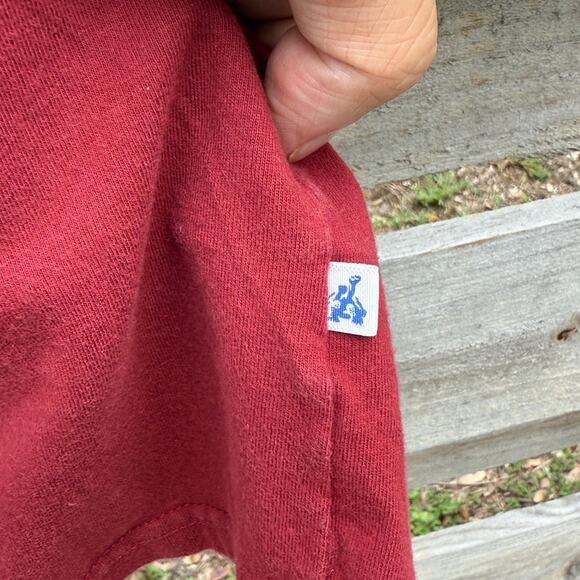 Charles Darwin Research Galapagos Island Turtle Red T-shirt Size Large - Picture 6 of 6